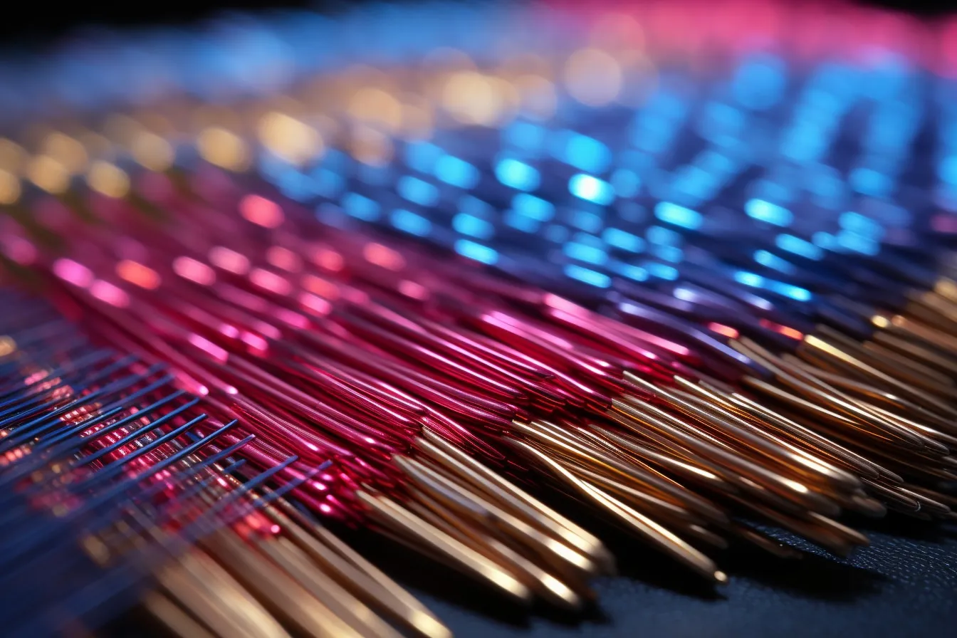 Les techniques de broderie avec des fils conducteurs pour textiles intelligents