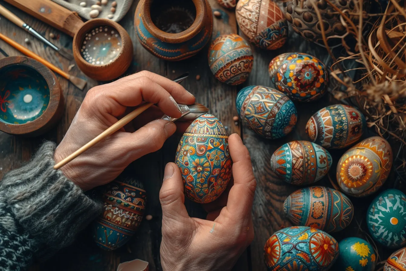 L&Rsquo;Énigme de la tradition: pourquoi des œufs à pâques ?