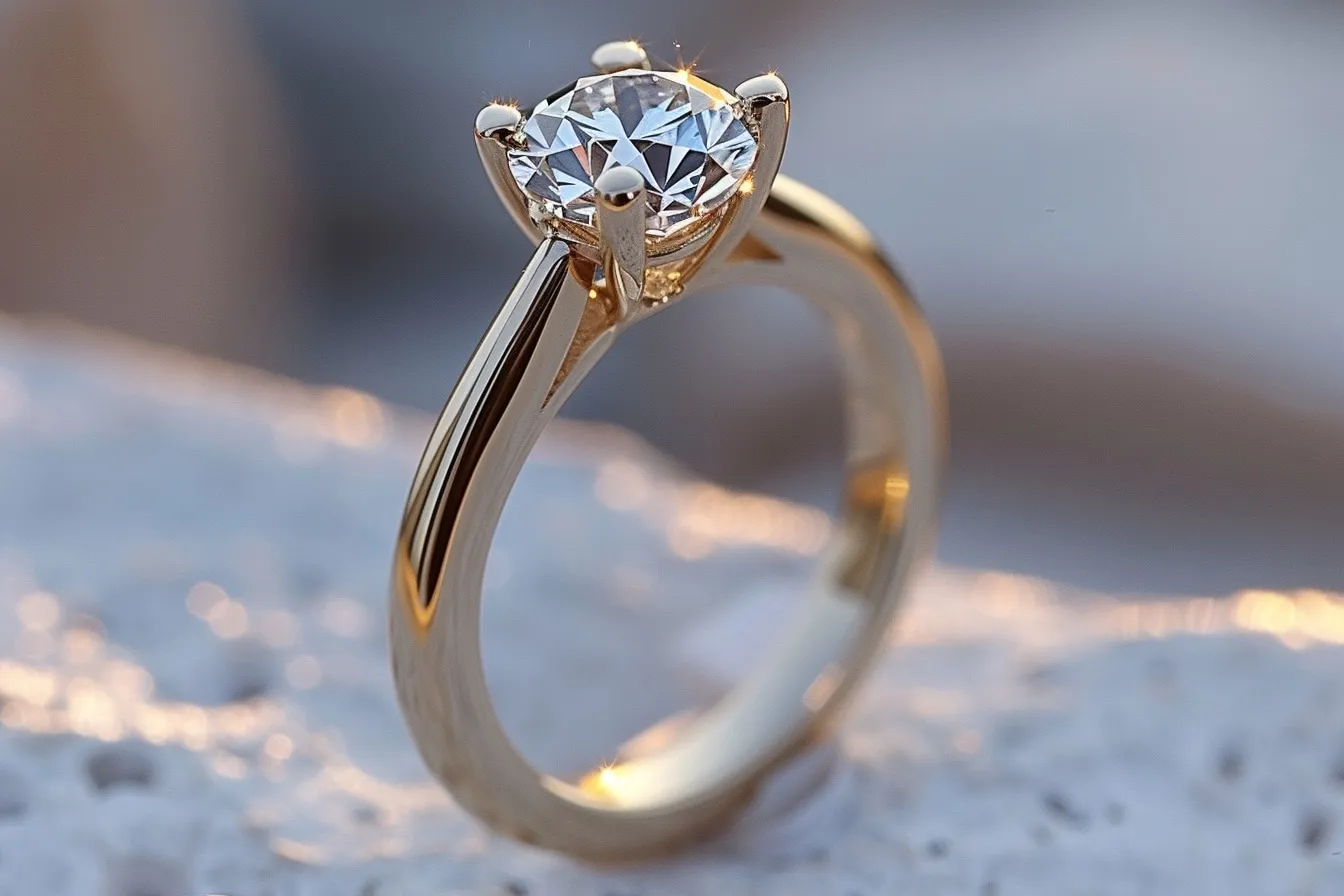 Bague de fiançailles en or jaune: comment choisir le bijou parfait pour votre proposition
