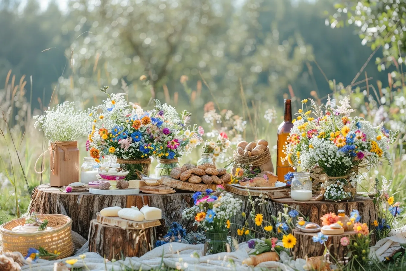 Quelles sont les inspirations pour une décoration de mariage champêtre ?