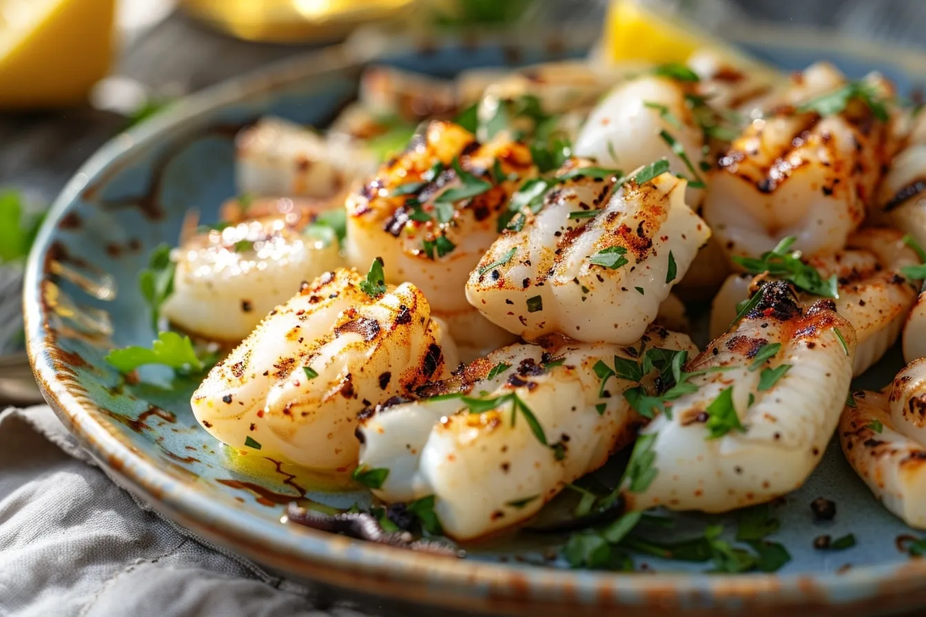 Quelles sont les différences entre les calamars et les seiches de la sélection egi ?