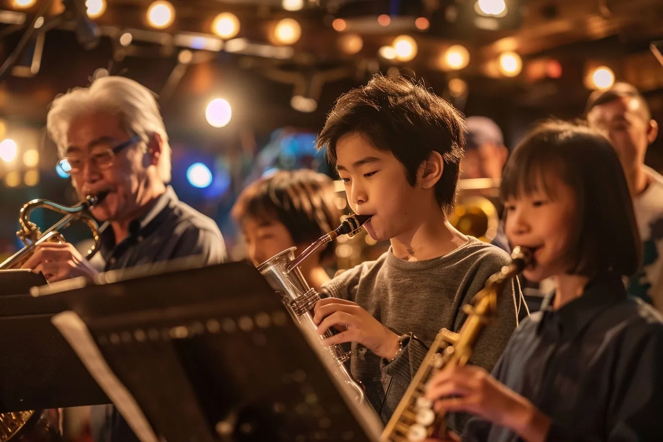 Pourquoi le jazz est-il indissociable de la famille Nom ?