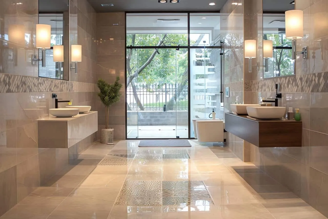 Comment choisir des céramiques pour une salle de bain avec un éclairage spécifique ?