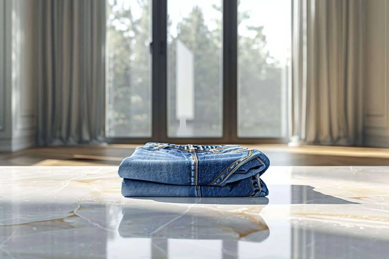 Quelle est la meilleure façon de plier un jean ?