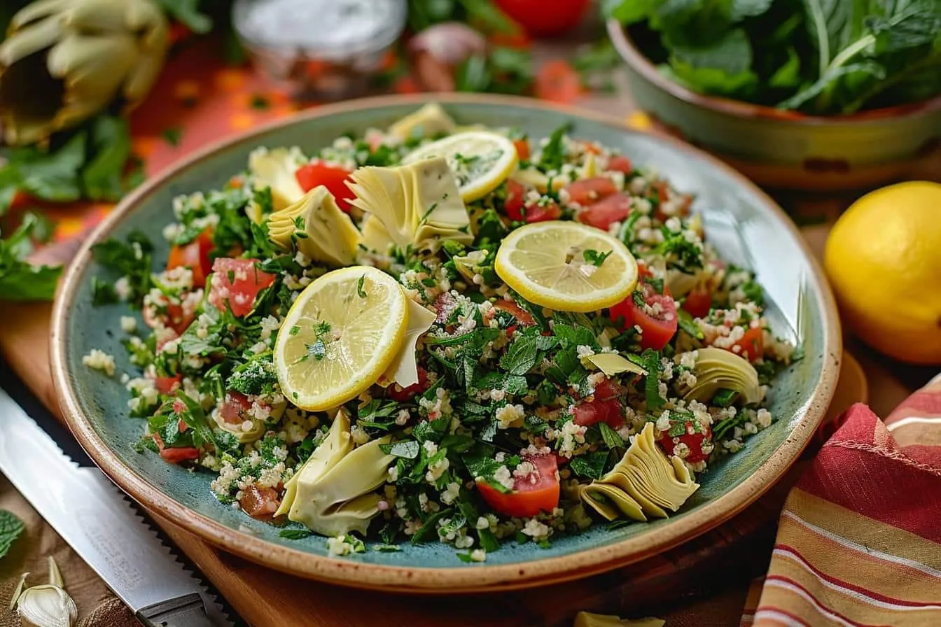 Recette taboulé à l’artichaut