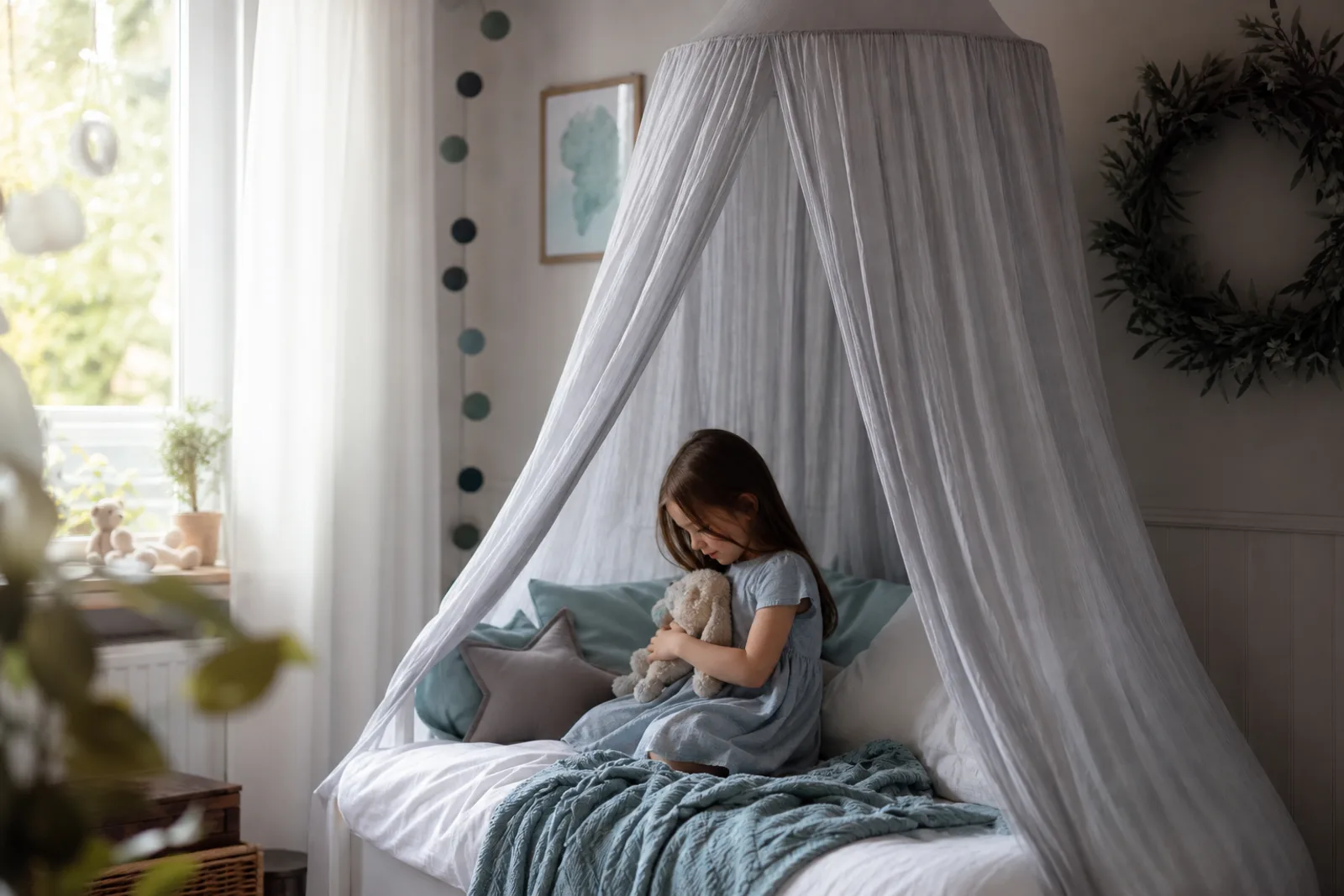 Le ciel de lit peut-il être utilisé dans une chambre d’enfant?