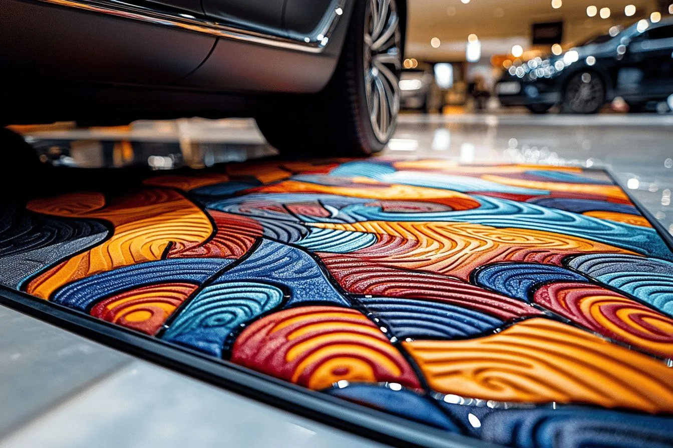 Tapis de sol voiture design personnalisé : style unique et sur mesure