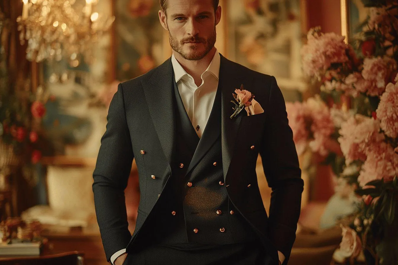 Costume témoin mariage original chic : Style unique avec un costume de témoin original et raffiné