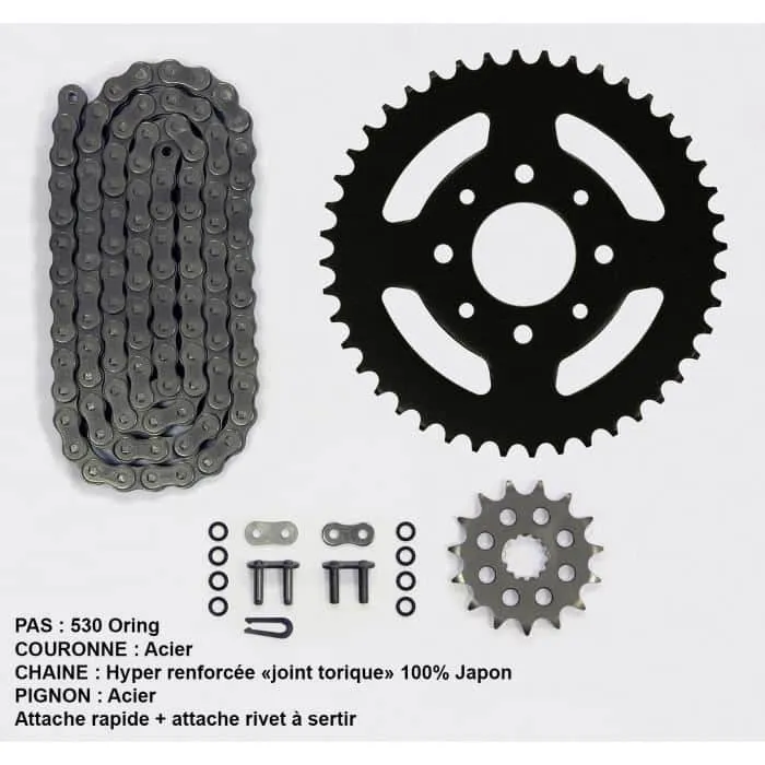 Kit chaine moto : comment le nettoyer ?