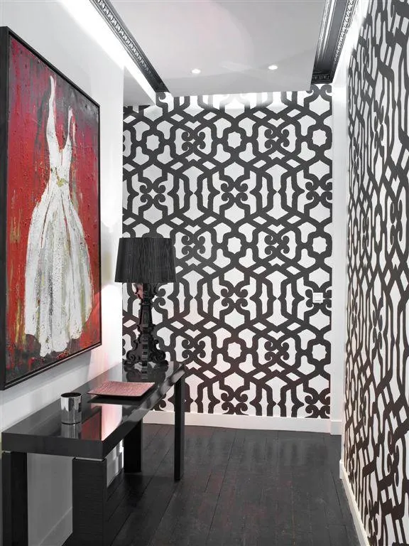 Papier peint graphique : un bon moyen pour réveiller votre intérieur